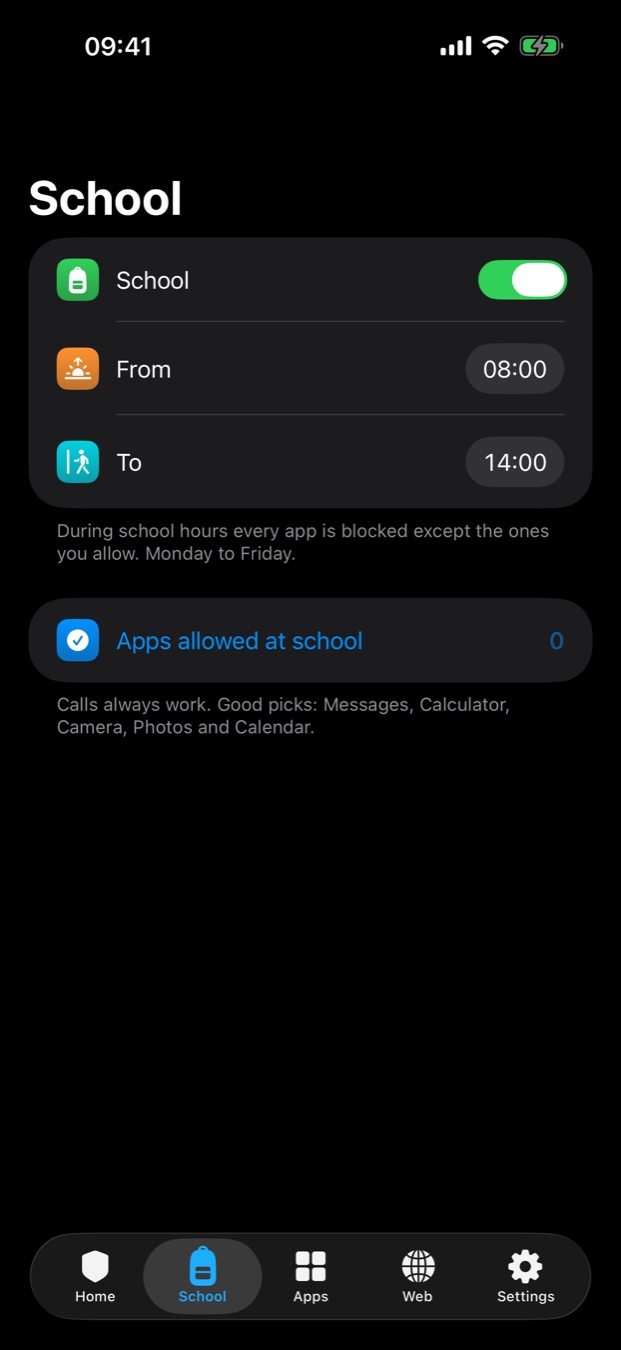 School Mode